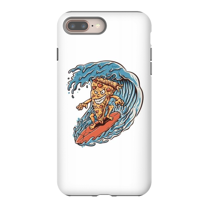 iPhone 7 plus StrongFit Pizza Surfer by Afif Quilimo