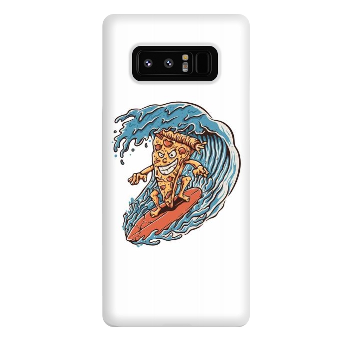 Galaxy Note 8 StrongFit Pizza Surfer by Afif Quilimo