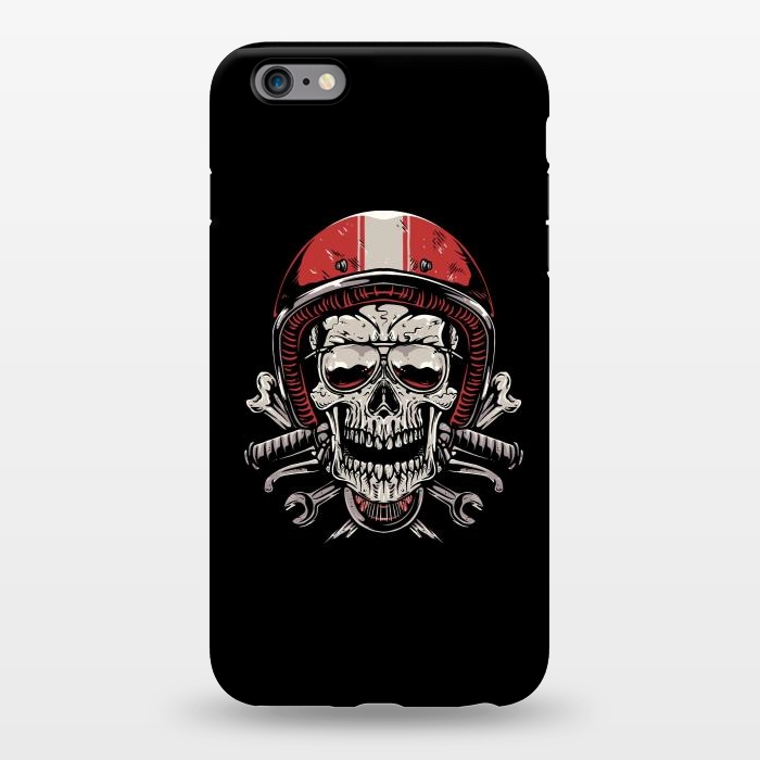 iPhone 6/6s plus StrongFit Skull Biker 4 by Afif Quilimo