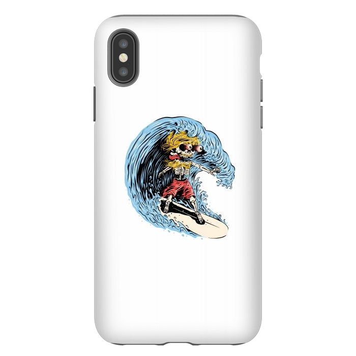 iPhone Xs Max StrongFit Surfboarding by Afif Quilimo