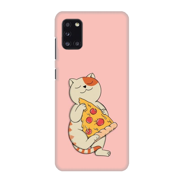 Cat and Pizza Pink