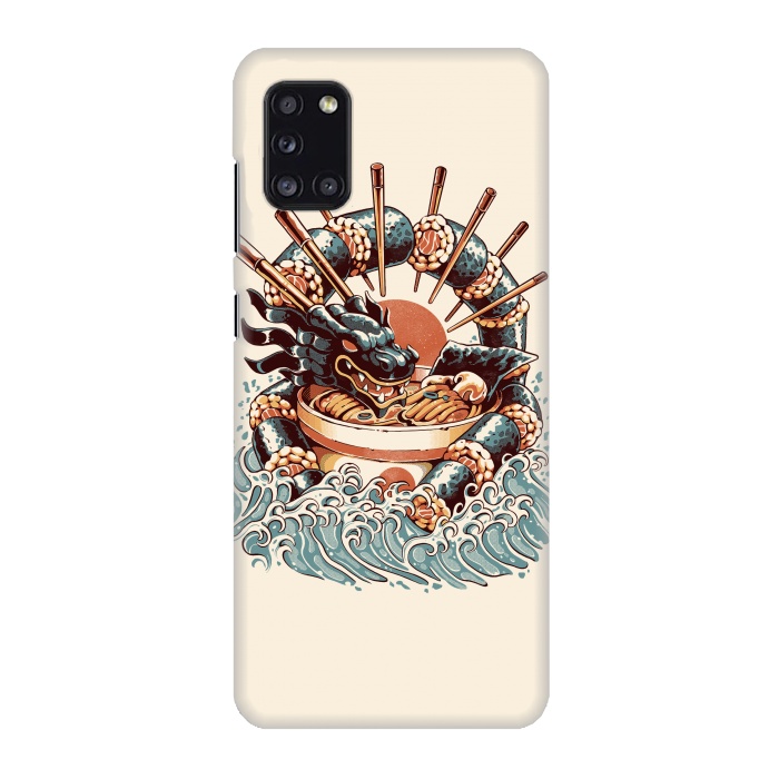 Galaxy A31 SlimFit Dragon Sushi Ramen por Ilustrata