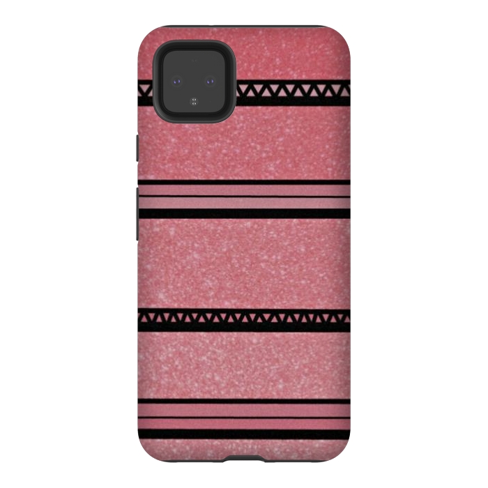Pixel 4XL StrongFit Dazzling pink by CAS