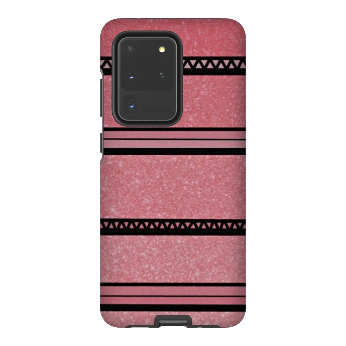 Galaxy S20 Ultra StrongFit Dazzling pink by CAS