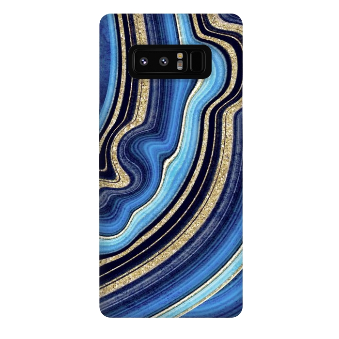 Galaxy Note 8 StrongFit Abstract Background, Fake Stone Texture by ArtsCase