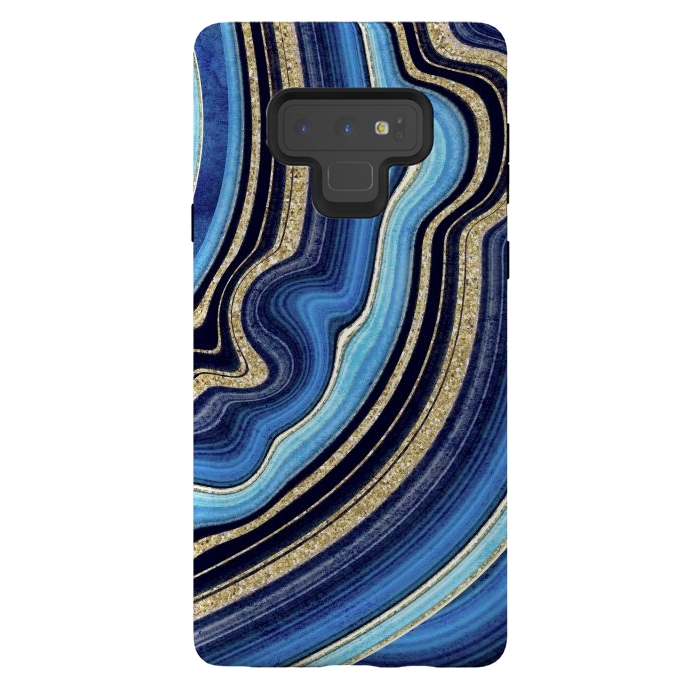 Galaxy Note 9 StrongFit Abstract Background, Fake Stone Texture by ArtsCase