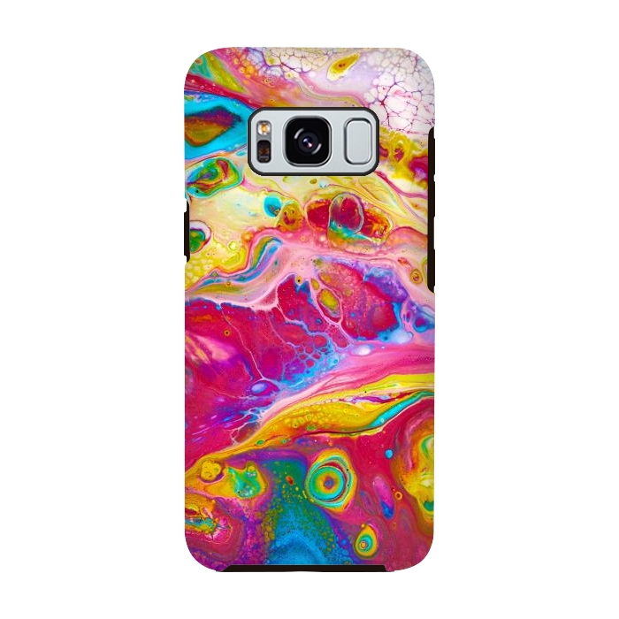 Galaxy S8 StrongFit Abstract Colorful Background by ArtsCase