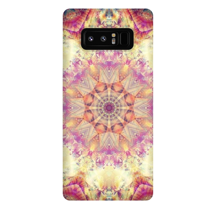 Galaxy Note 8 StrongFit Abstract Decorative Multicolored Texture by ArtsCase