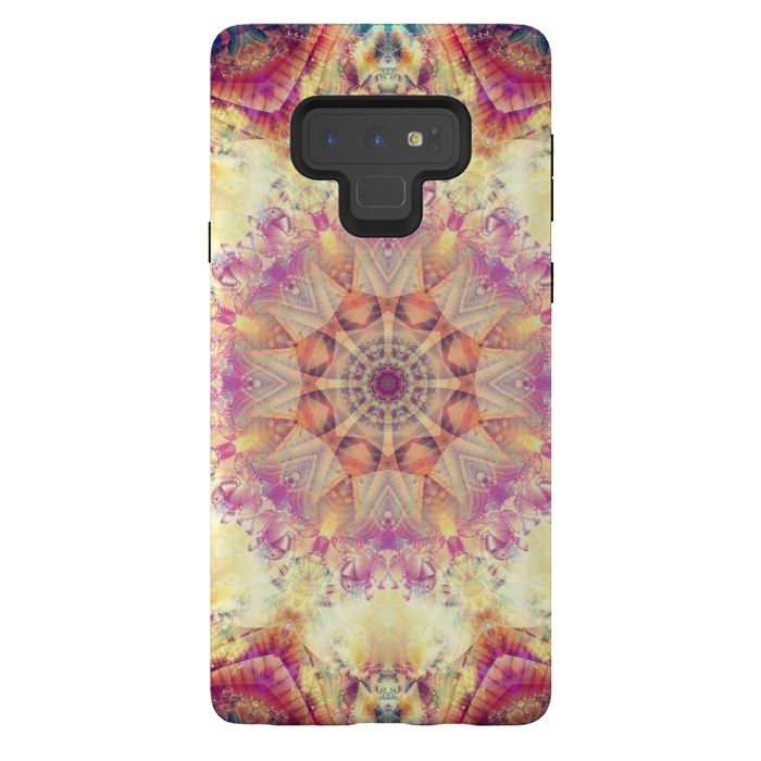 Galaxy Note 9 StrongFit Abstract Decorative Multicolored Texture by ArtsCase