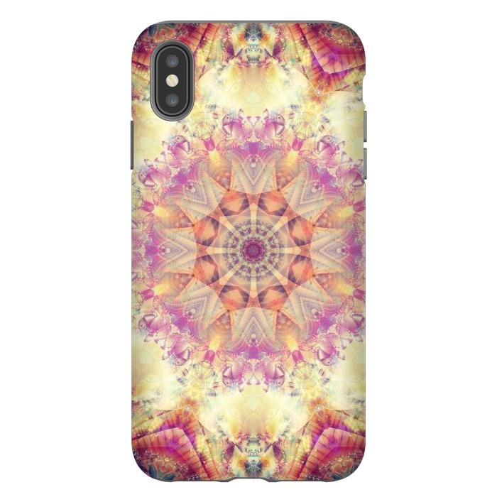 iPhone Xs Max StrongFit Abstract Decorative Multicolored Texture by ArtsCase