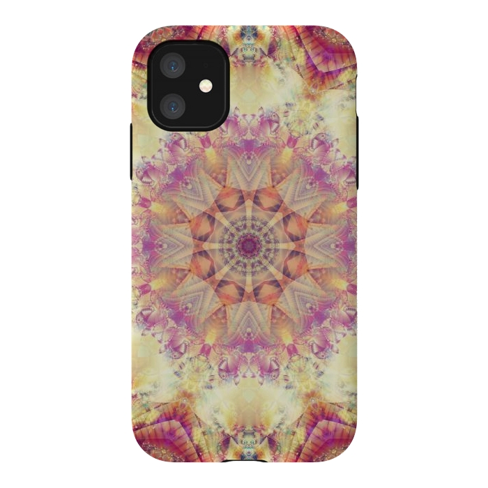 iPhone 11 StrongFit Abstract Decorative Multicolored Texture by ArtsCase
