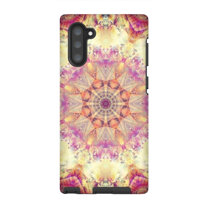 Galaxy Note 10 StrongFit Abstract Decorative Multicolored Texture by ArtsCase