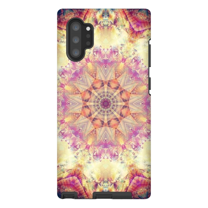 Galaxy Note 10 plus StrongFit Abstract Decorative Multicolored Texture by ArtsCase