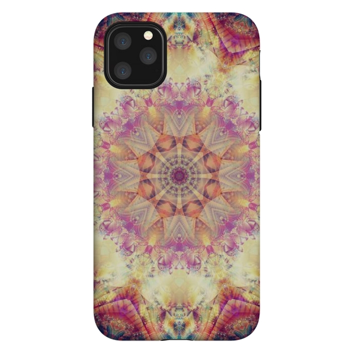 iPhone 11 Pro Max StrongFit Abstract Decorative Multicolored Texture by ArtsCase