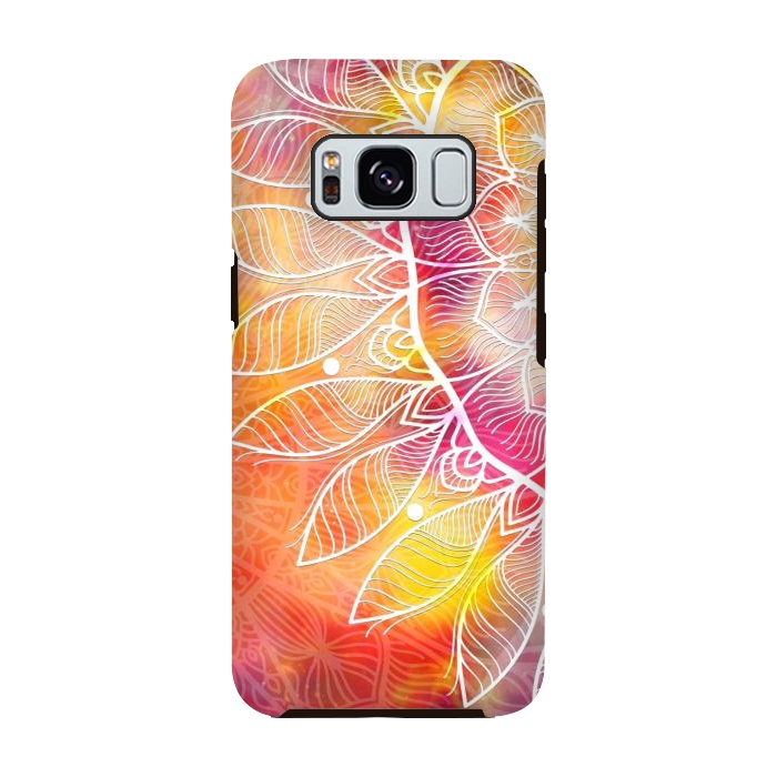 Galaxy S8 StrongFit Abstract Mandala I by ArtsCase