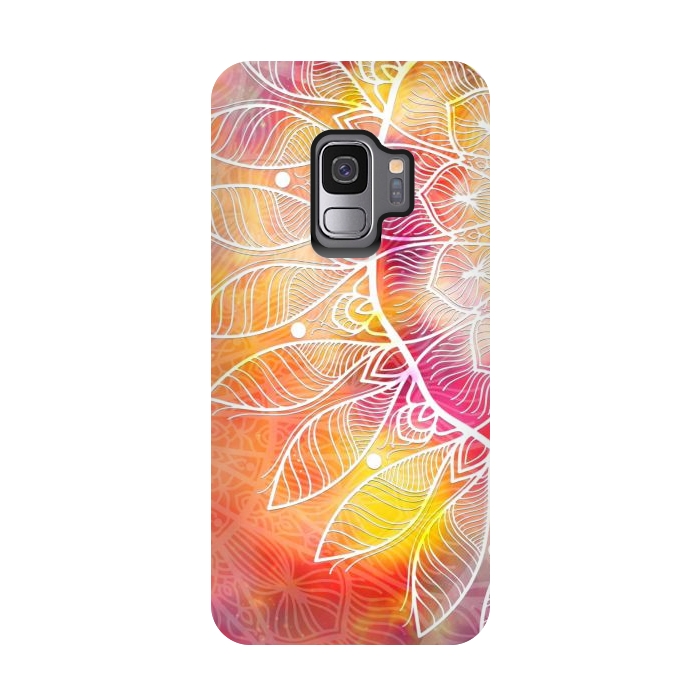 Galaxy S9 StrongFit Abstract Mandala I by ArtsCase