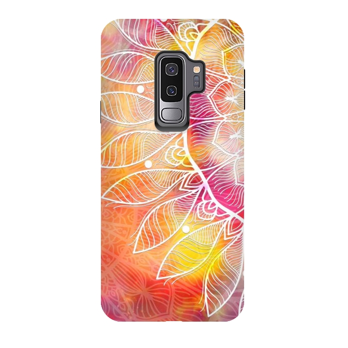 Galaxy S9 plus StrongFit Abstract Mandala I by ArtsCase