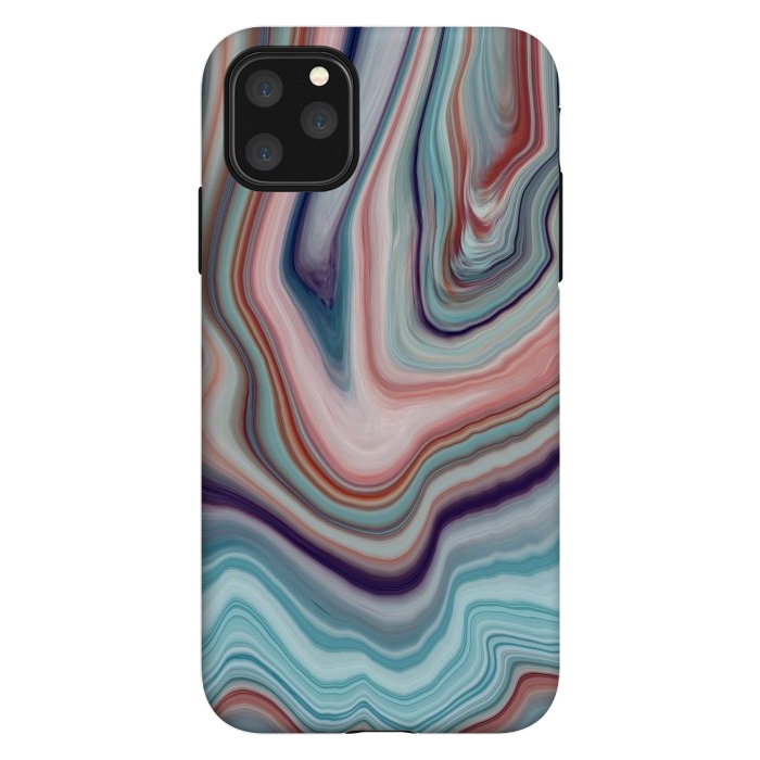 iPhone 11 Pro Max StrongFit Abstract Marble Design VI by ArtsCase