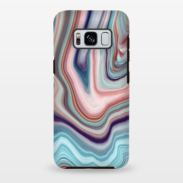 Galaxy S8 plus StrongFit Abstract Marble Design VI by ArtsCase