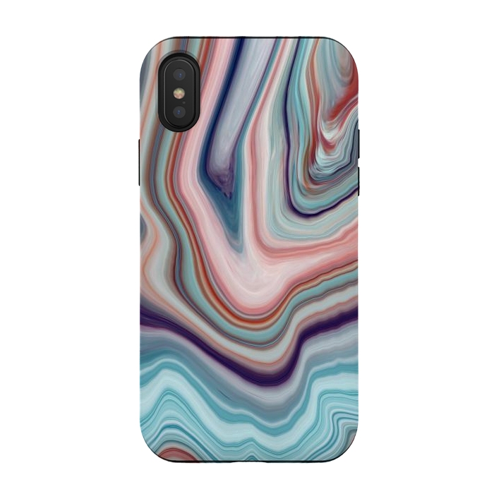 iPhone Xs / X StrongFit Abstract Marble Design VI by ArtsCase