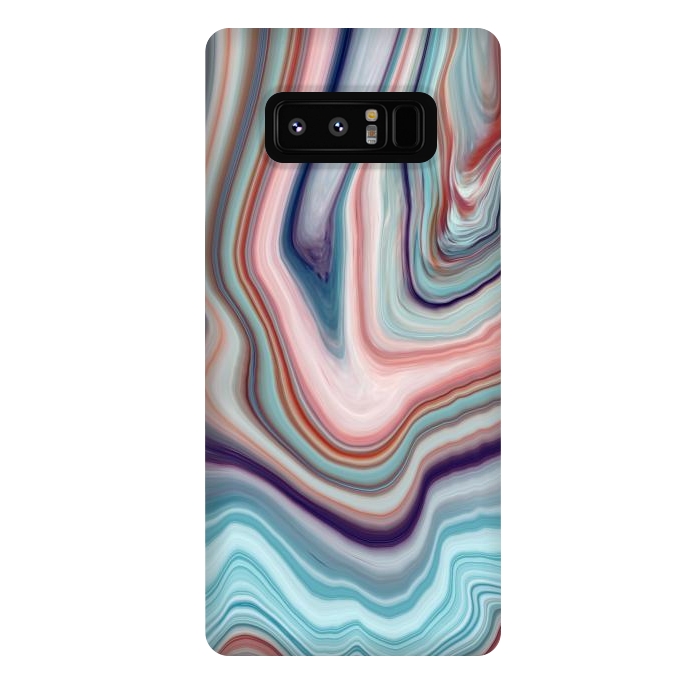Galaxy Note 8 StrongFit Abstract Marble Design VI by ArtsCase
