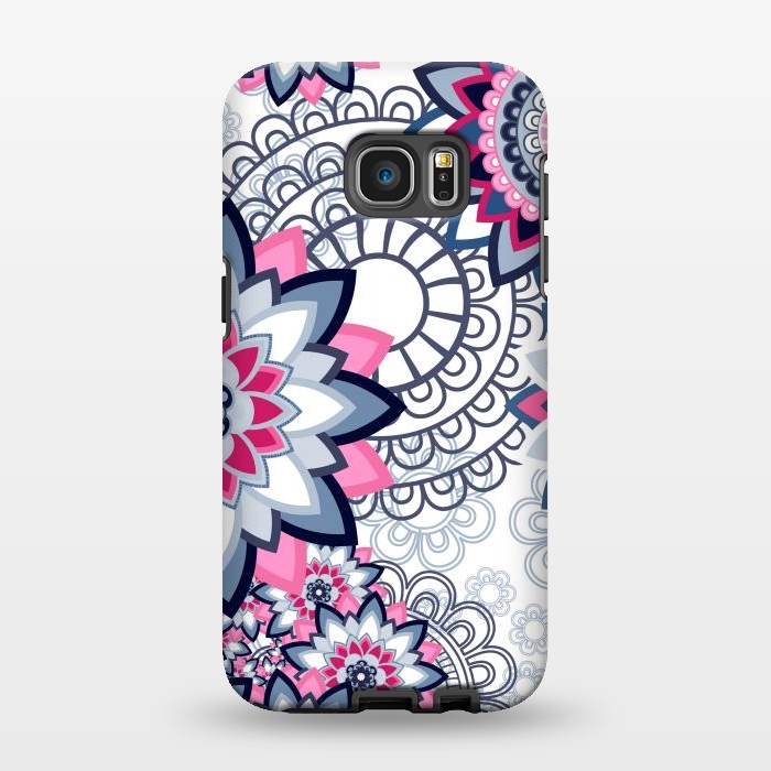 Galaxy S7 EDGE StrongFit Abstract Seamless Pattern Ornament by ArtsCase