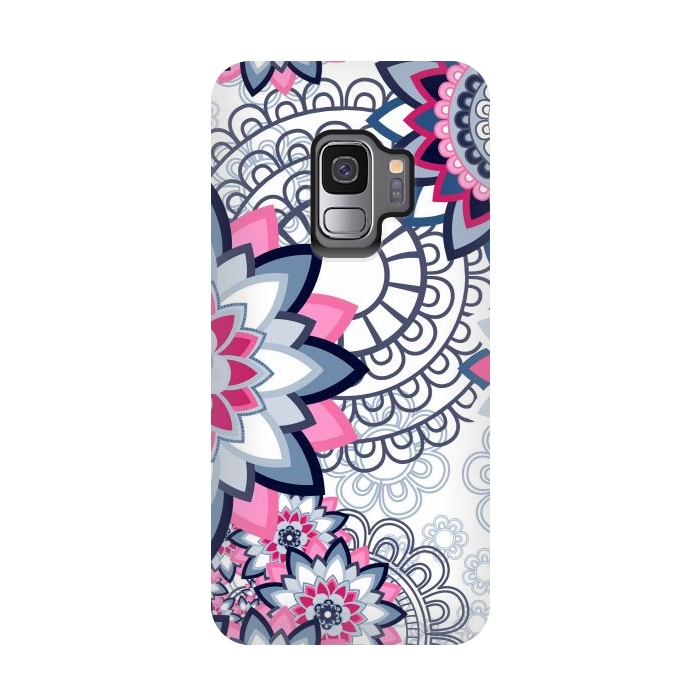 Galaxy S9 StrongFit Abstract Seamless Pattern Ornament by ArtsCase