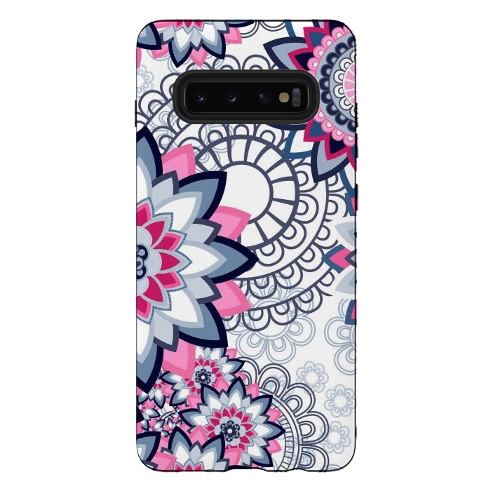 Galaxy S10 plus StrongFit Abstract Seamless Pattern Ornament by ArtsCase