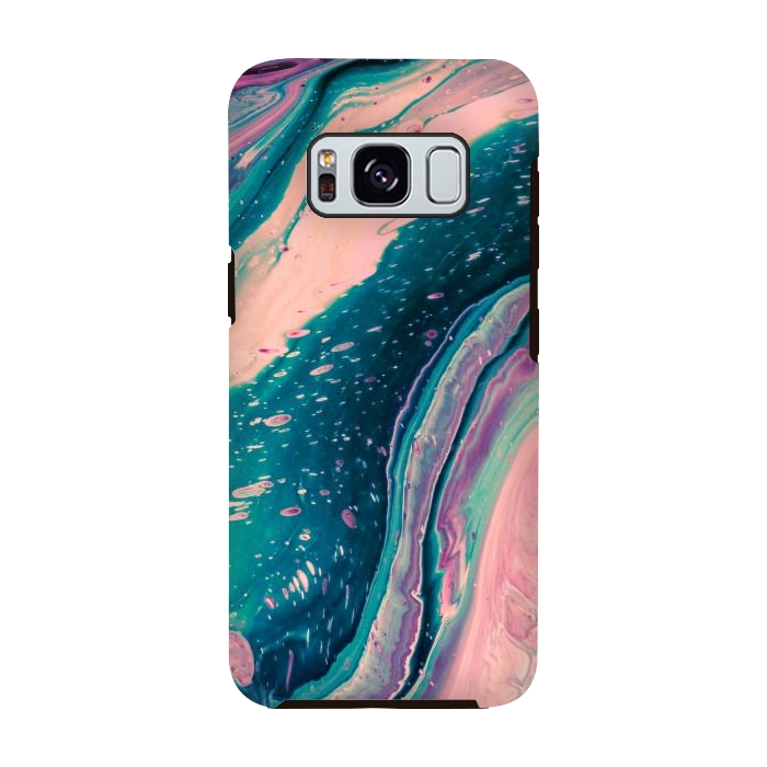 Galaxy S8 StrongFit Abstract Colorful Painting by ArtsCase