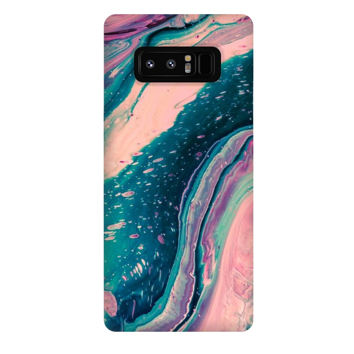 Galaxy Note 8 StrongFit Abstract Colorful Painting by ArtsCase