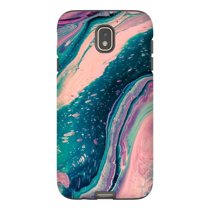 Galaxy J7 StrongFit Abstract Colorful Painting by ArtsCase