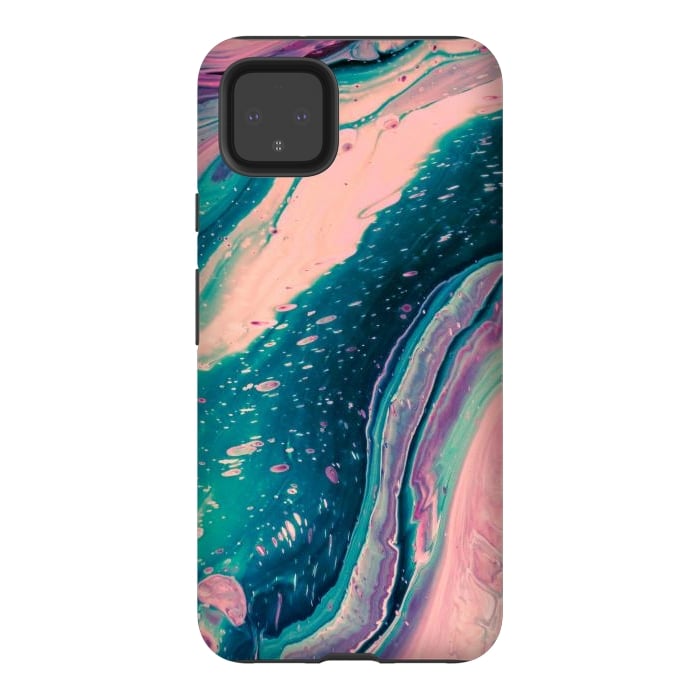 Pixel 4XL StrongFit Abstract Colorful Painting by ArtsCase