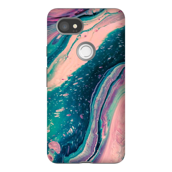 Pixel 2XL StrongFit Abstract Colorful Painting by ArtsCase