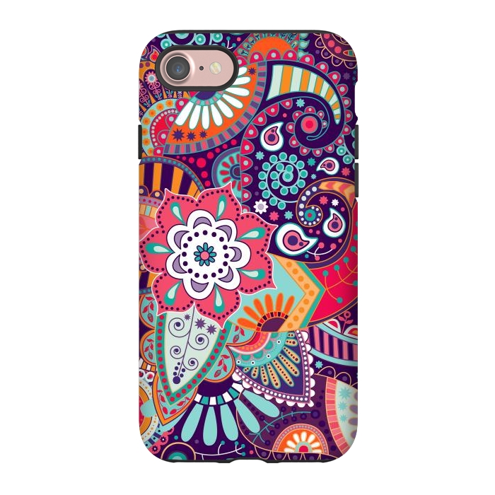 iPhone 7 StrongFit Pretty Flowers Pattern I by ArtsCase