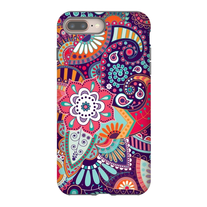 iPhone 7 plus StrongFit Pretty Flowers Pattern I by ArtsCase