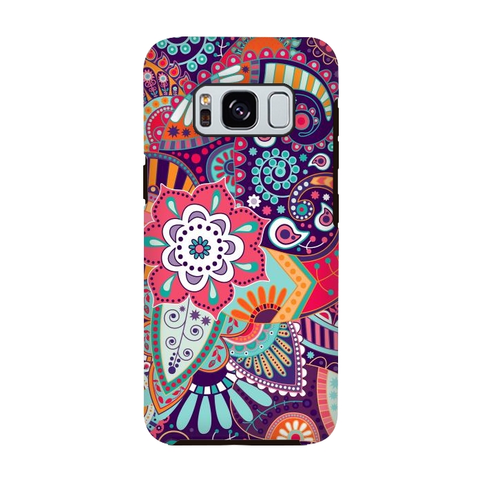 Galaxy S8 StrongFit Pretty Flowers Pattern I by ArtsCase
