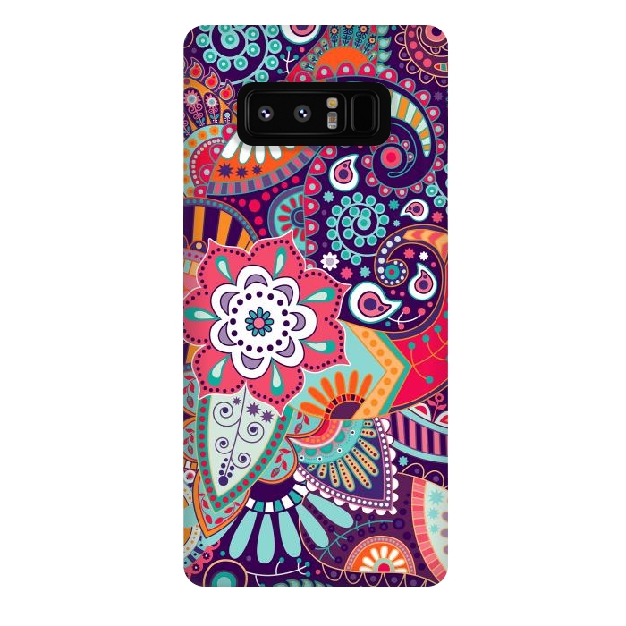 Galaxy Note 8 StrongFit Pretty Flowers Pattern I by ArtsCase