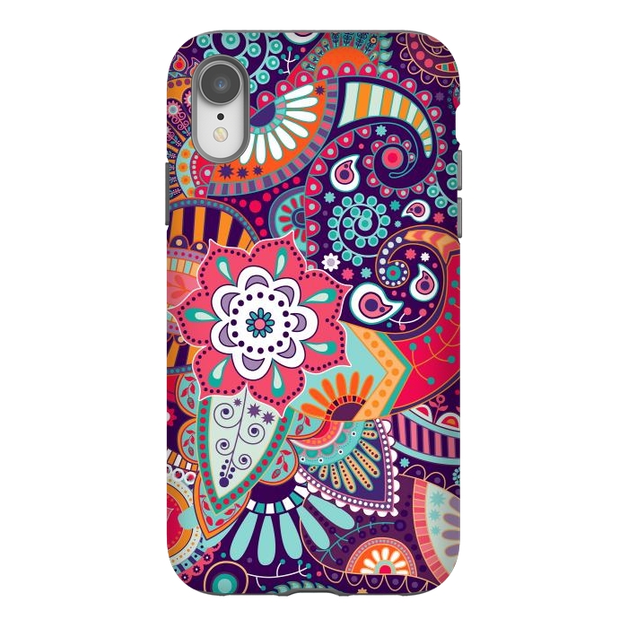iPhone Xr StrongFit Pretty Flowers Pattern I by ArtsCase