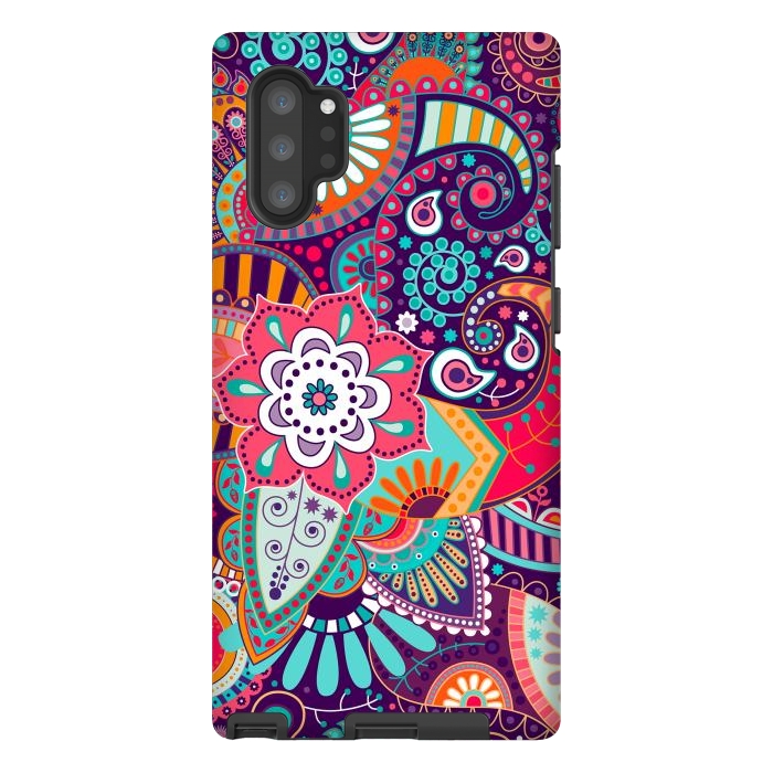 Galaxy Note 10 plus StrongFit Pretty Flowers Pattern I by ArtsCase