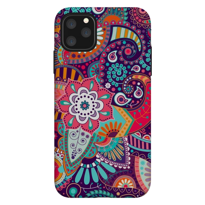iPhone 11 Pro Max StrongFit Pretty Flowers Pattern I by ArtsCase