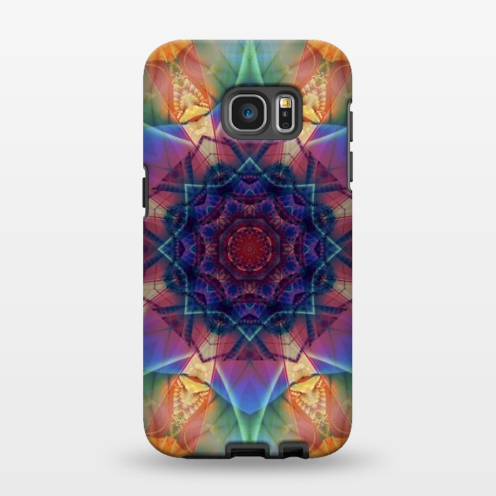 Galaxy S7 EDGE StrongFit Ancient Geometry With a Star Field by ArtsCase