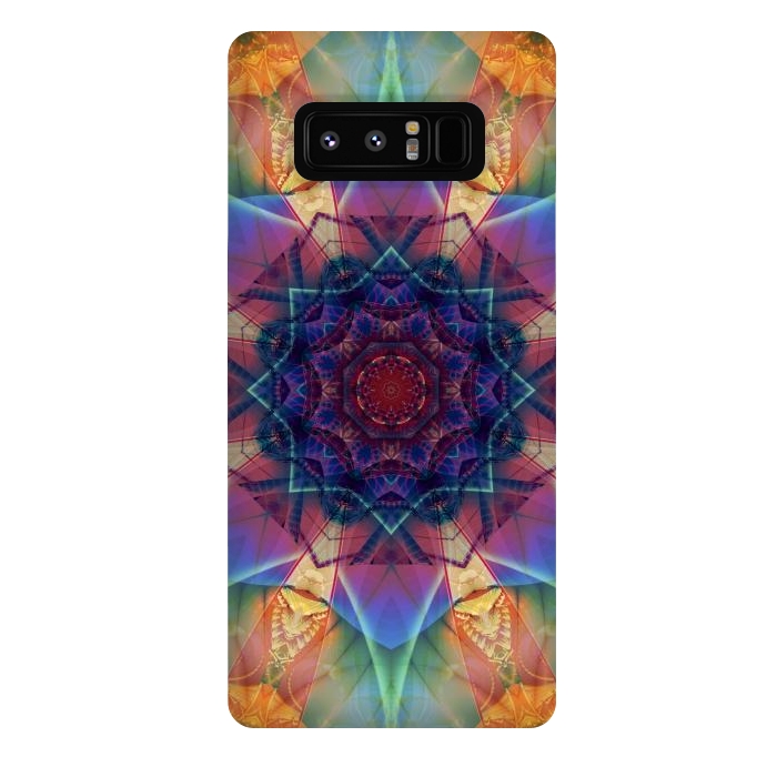 Galaxy Note 8 StrongFit Ancient Geometry With a Star Field by ArtsCase