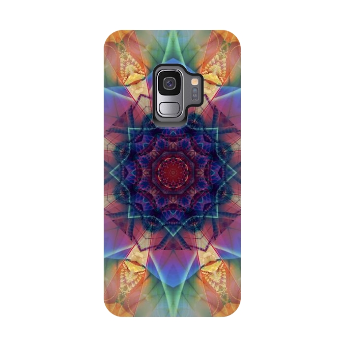 Galaxy S9 StrongFit Ancient Geometry With a Star Field by ArtsCase