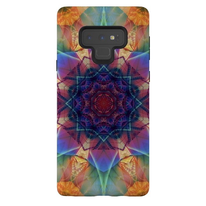 Galaxy Note 9 StrongFit Ancient Geometry With a Star Field by ArtsCase