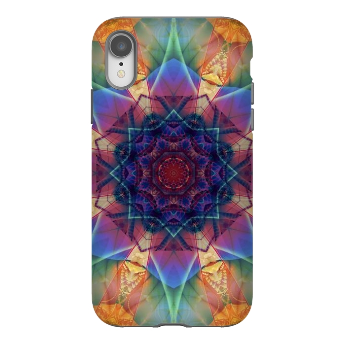 iPhone Xr StrongFit Ancient Geometry With a Star Field by ArtsCase