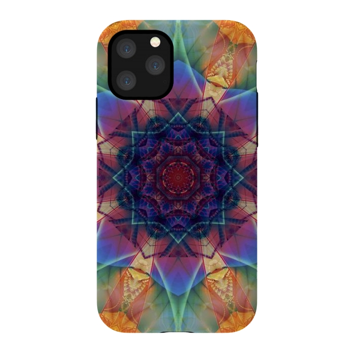 iPhone 11 Pro StrongFit Ancient Geometry With a Star Field by ArtsCase