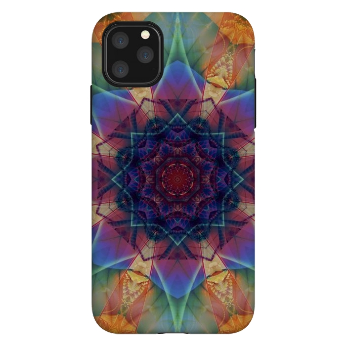 iPhone 11 Pro Max StrongFit Ancient Geometry With a Star Field by ArtsCase