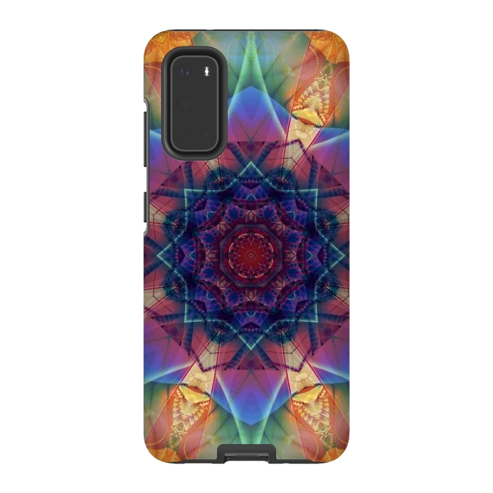 Galaxy S20 StrongFit Ancient Geometry With a Star Field by ArtsCase