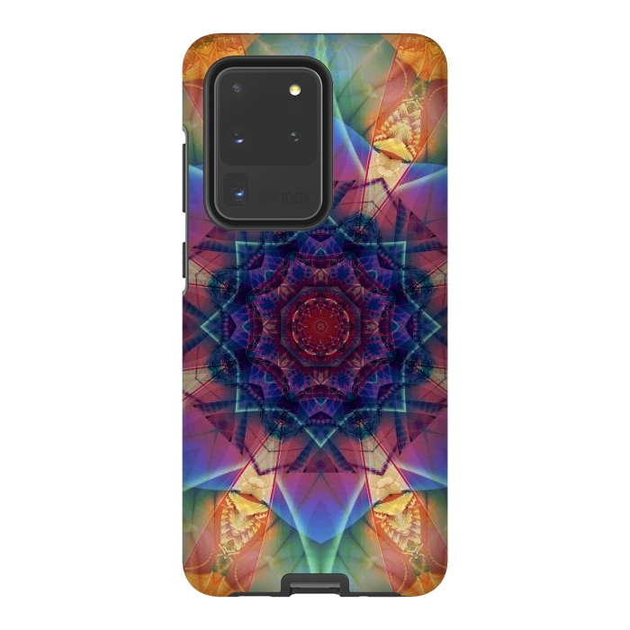 Galaxy S20 Ultra StrongFit Ancient Geometry With a Star Field by ArtsCase