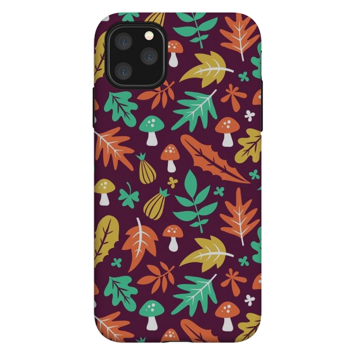 iPhone 11 Pro Max StrongFit Autum Floral Design by ArtsCase